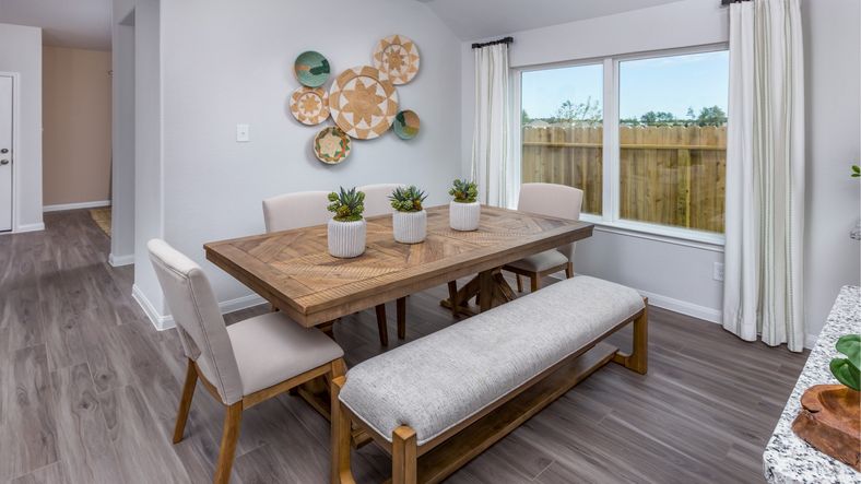 Granger Pines Model Home Dining Room