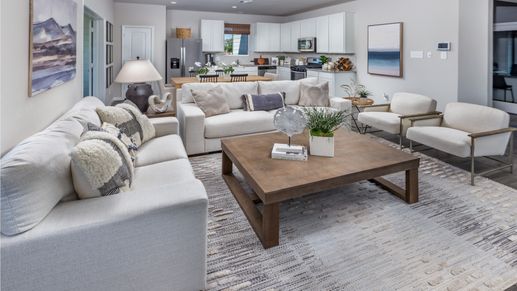 Cliffstone Hills Model Home Family Room