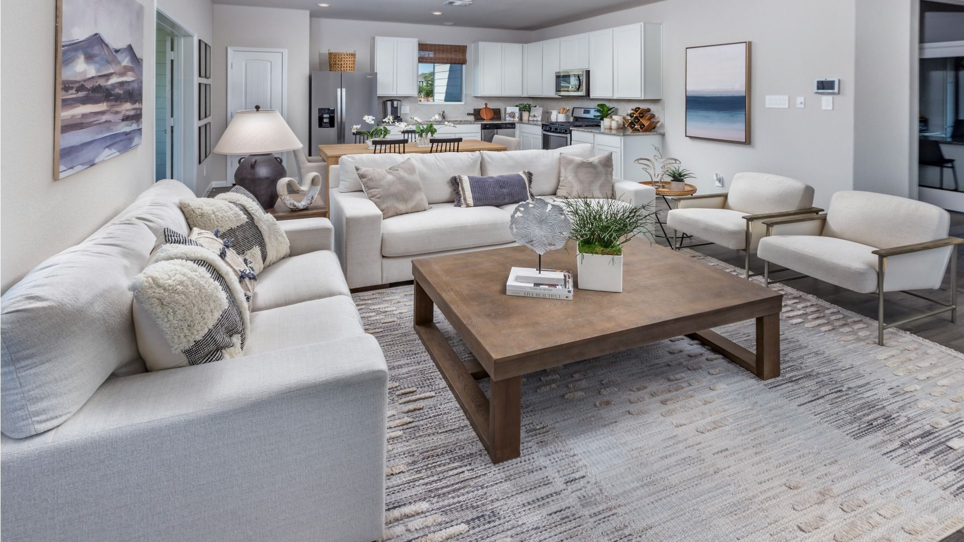 Cliffstone Hills Model Home Family Room