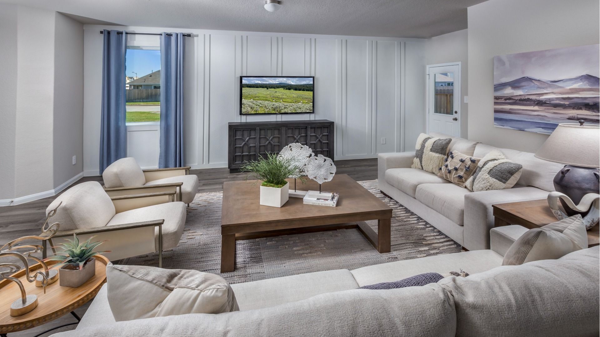 Cliffstone Hills Model Home Family Room