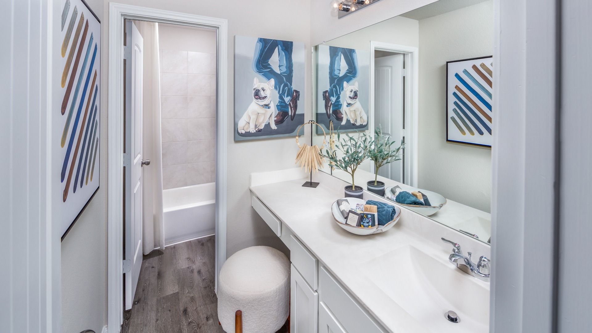 Cliffstone Hills Model Home Secondary Bathroom