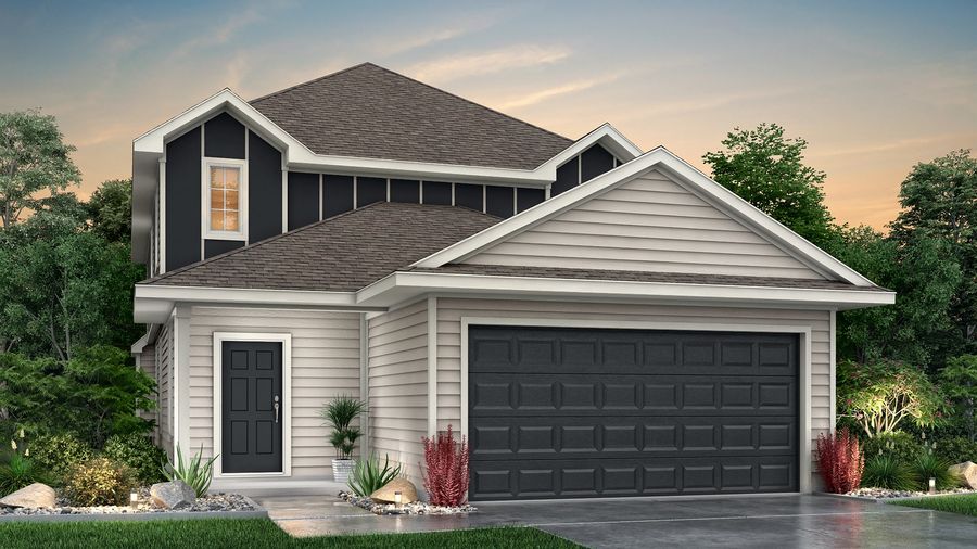 The Redbud floor plan