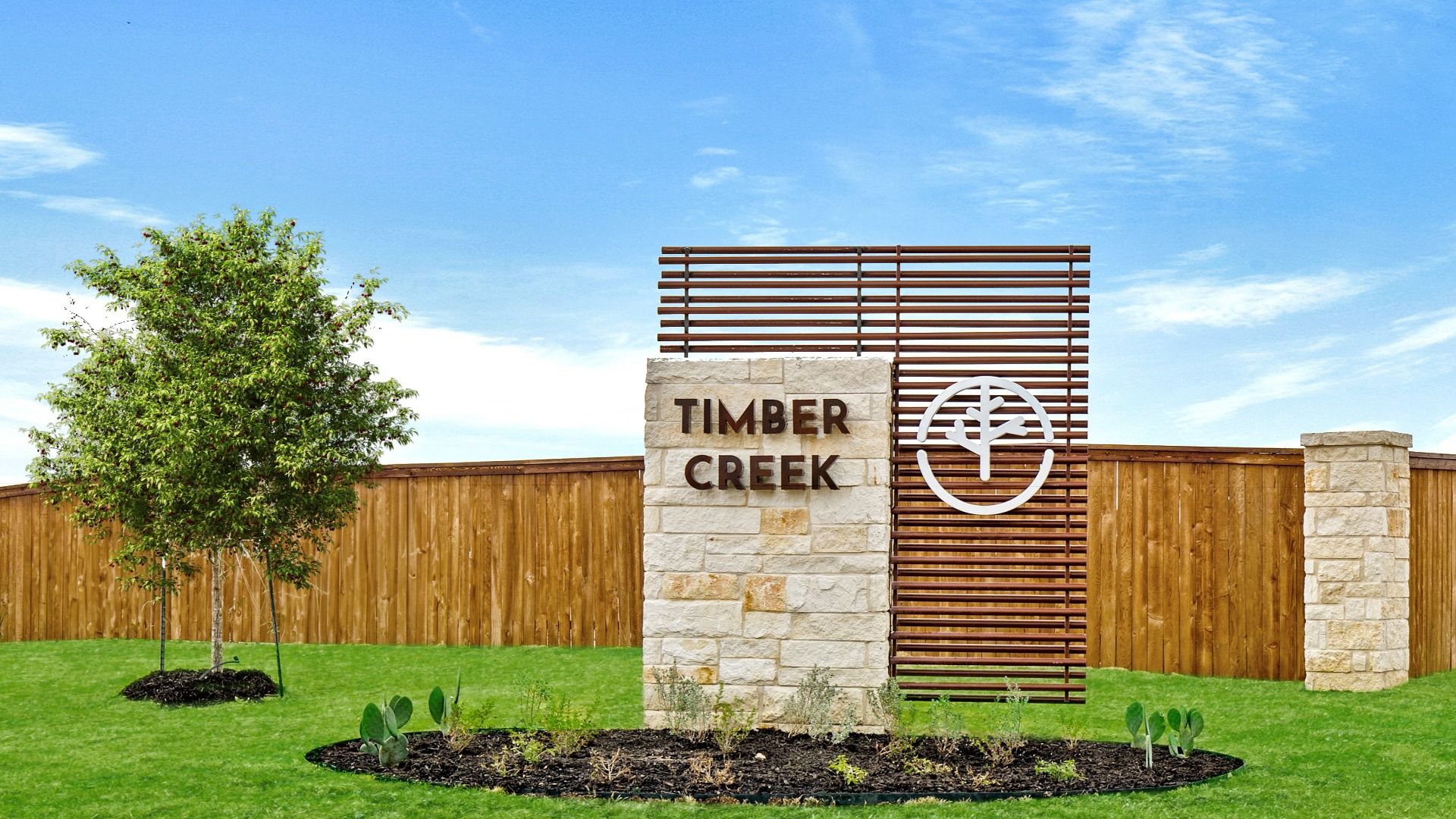 Timber Creek Entrance Monument