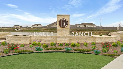 Dauer Ranch Entrance Monument