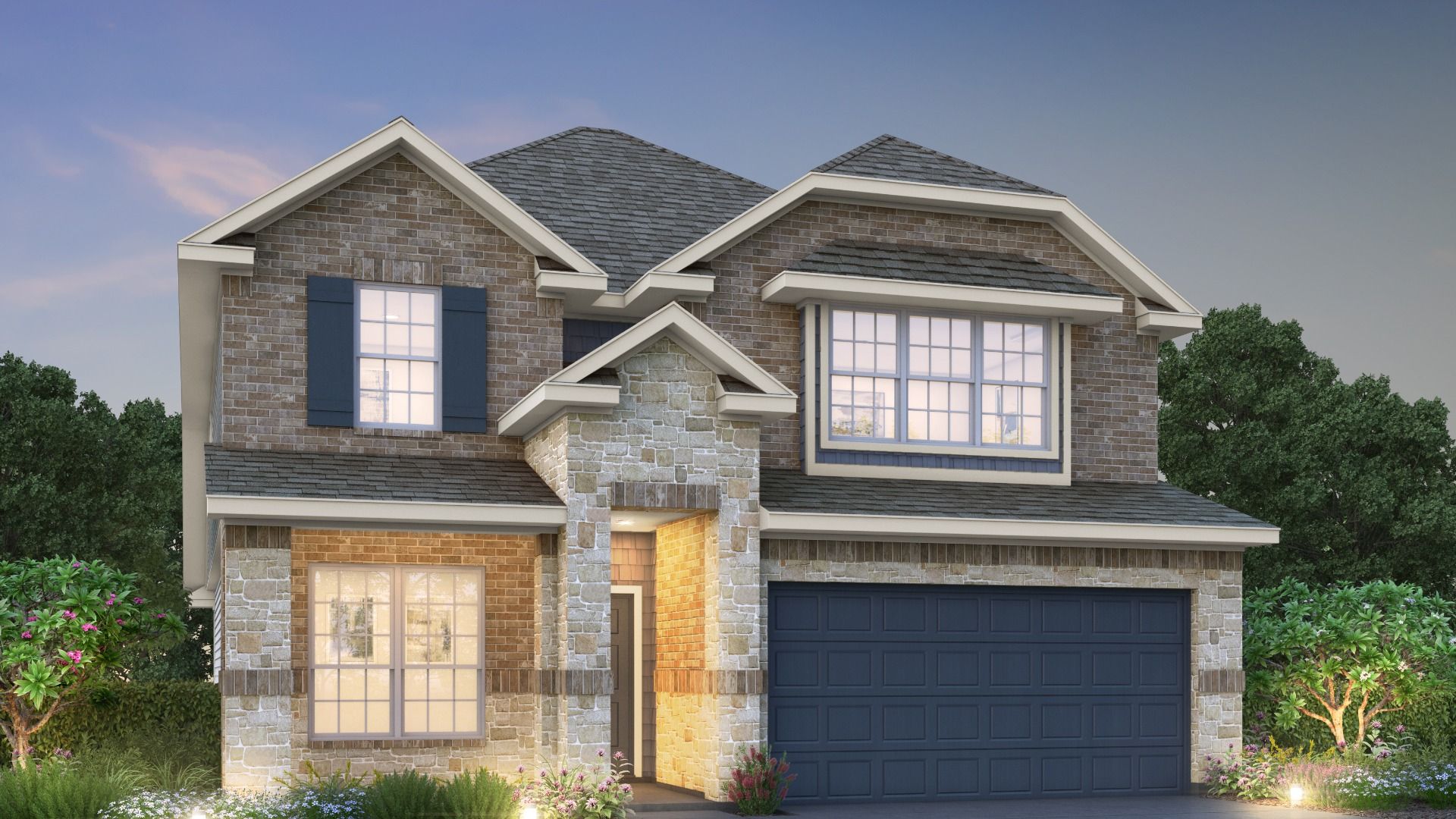 The Lazio - Buffalo Crossing - Lake Conroe Area Homes: Montgomery, Texas - Legend Homes