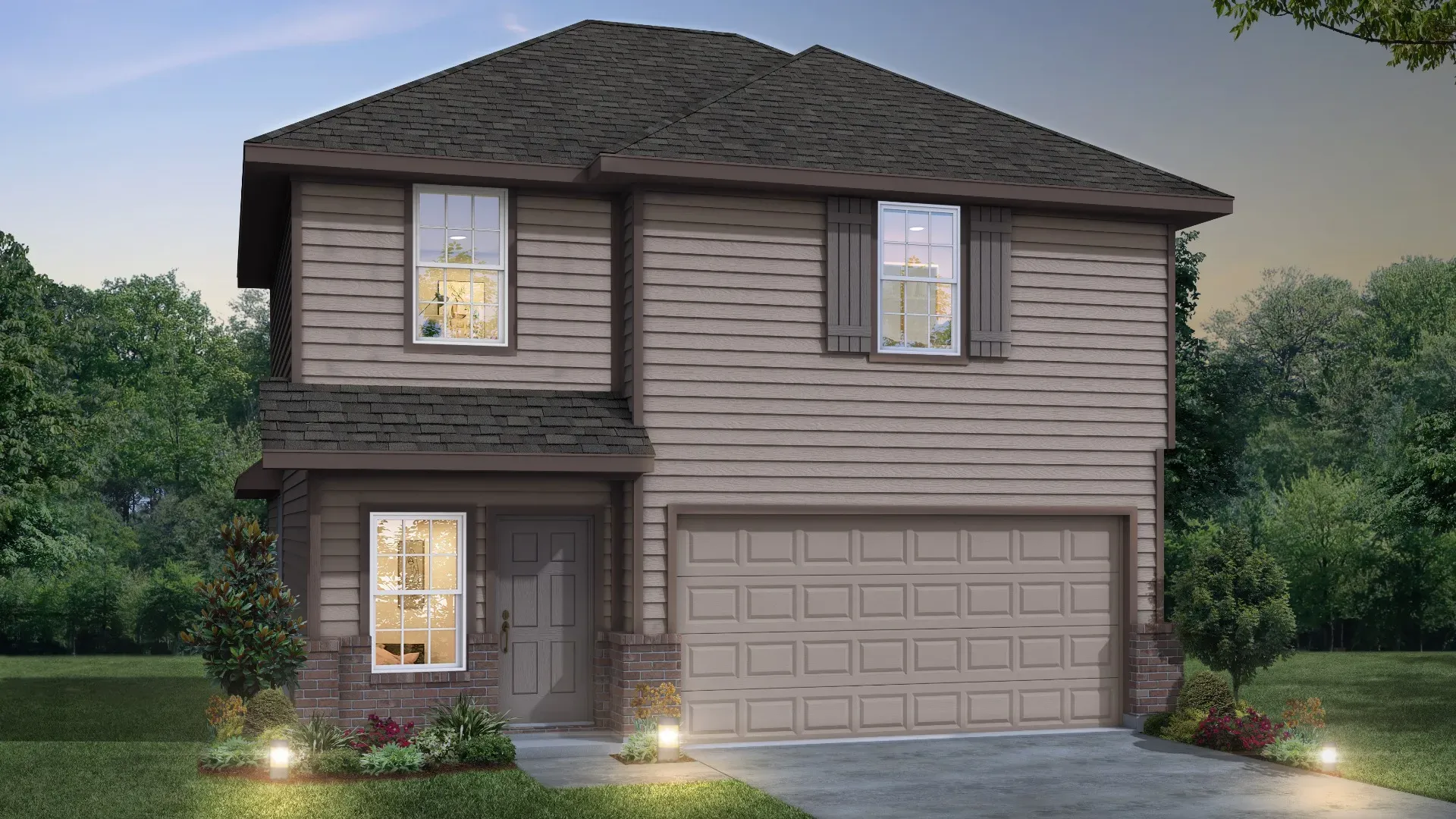 The Lakeland - Bammel Oaks: Houston, Texas - Legend Homes