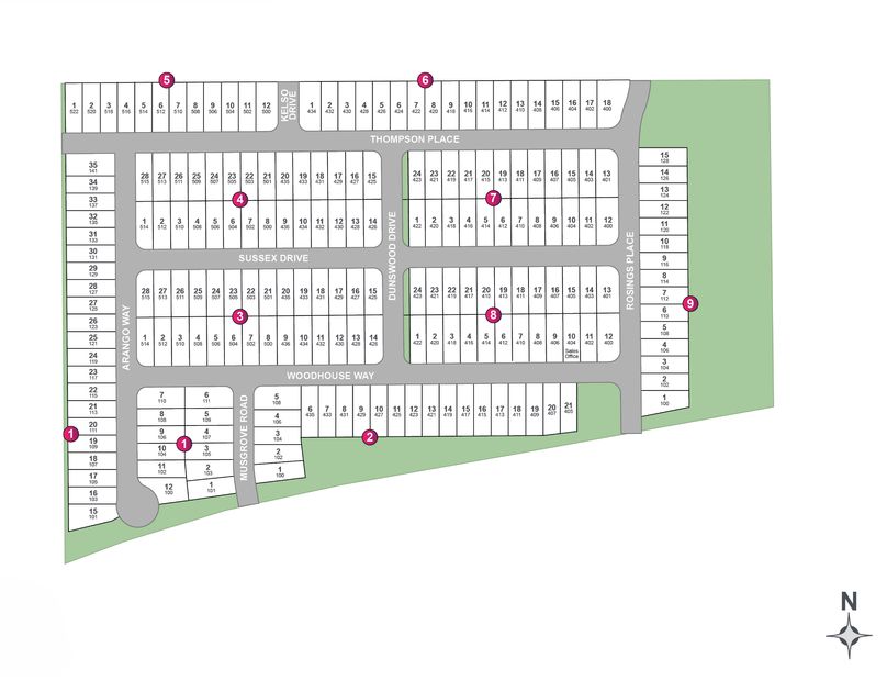 Mapa de la Comunidad