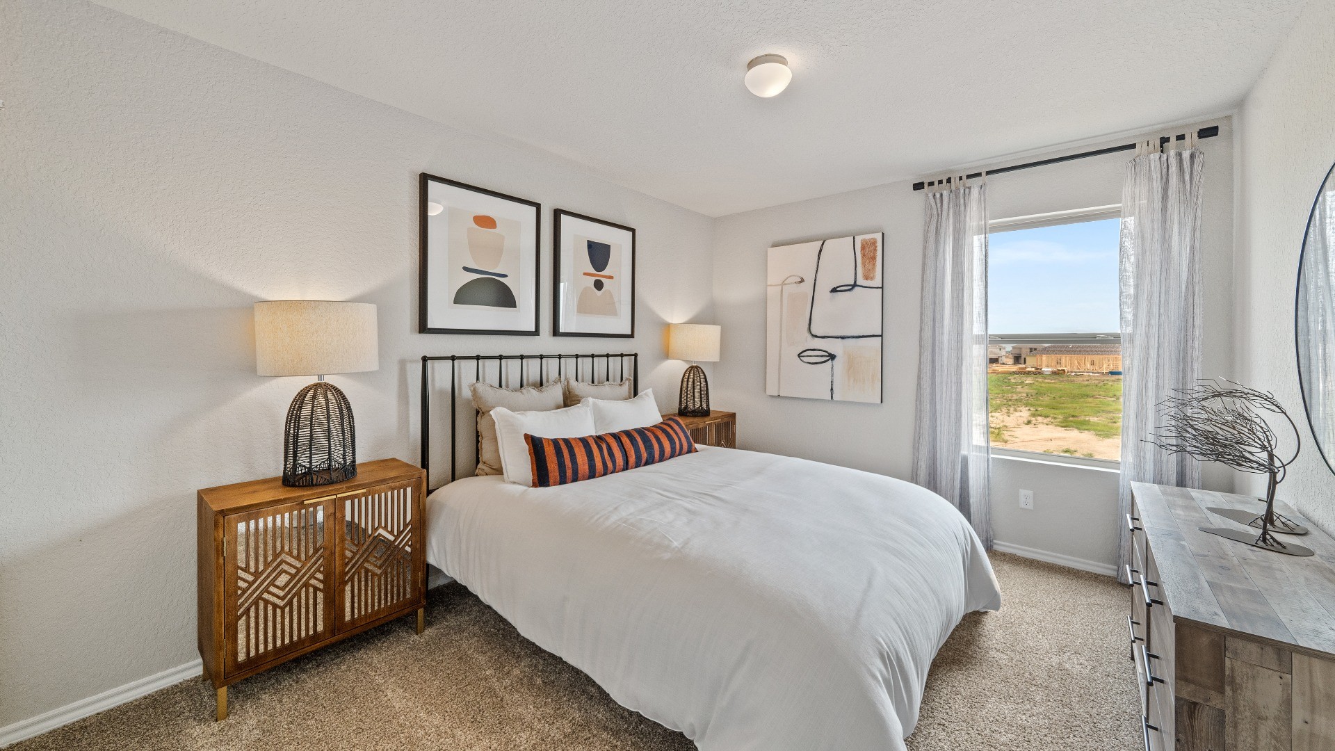 5610 Daniel Way model home 34.jpg:Abbott Place Model Home Secondary Bedroom