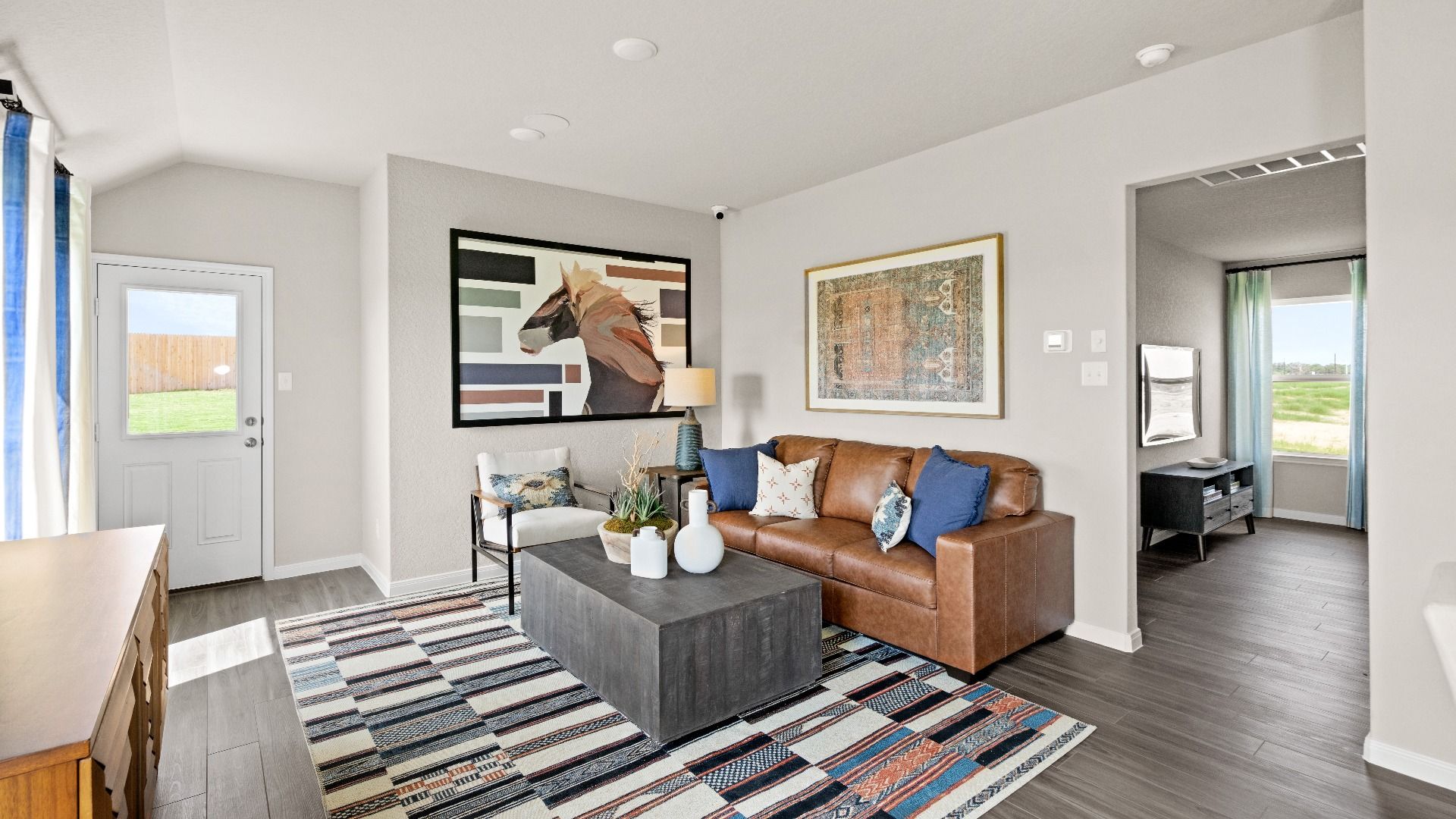 Hickory Ridge Model Home Family Room