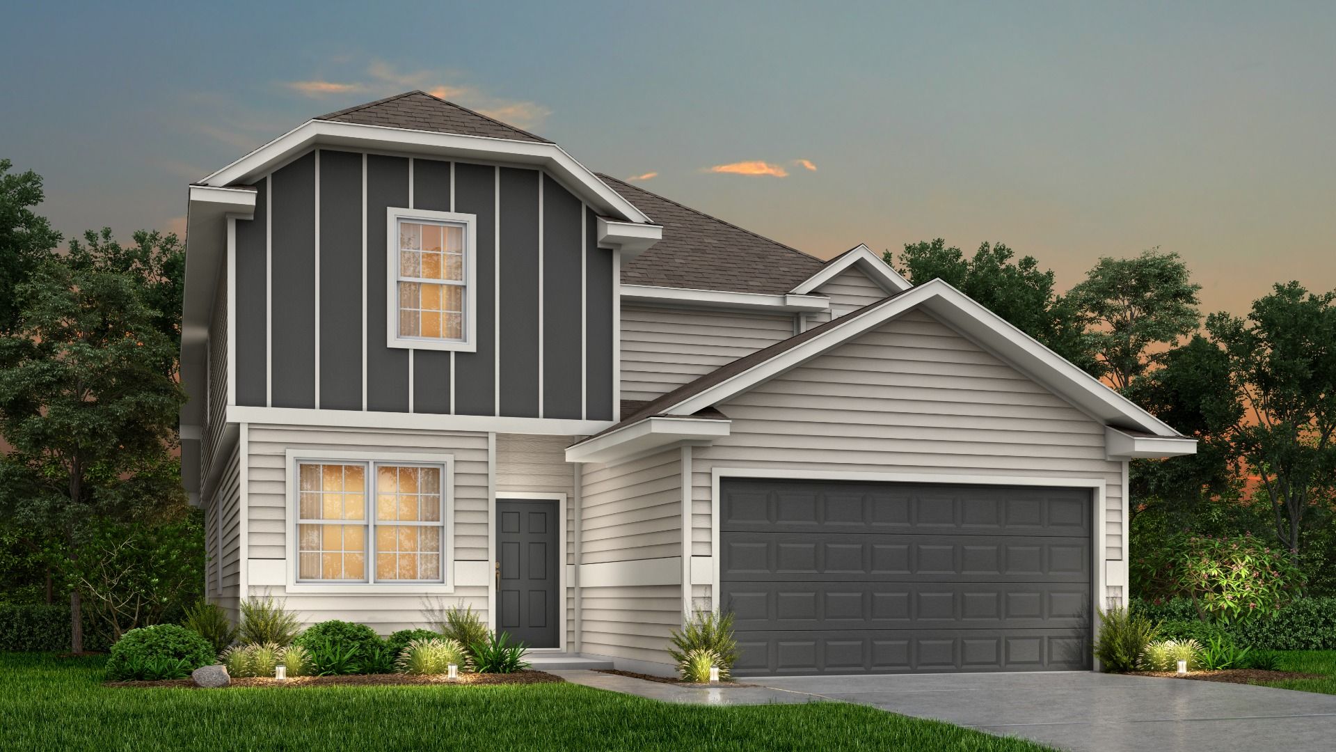 The Salerno floor plan