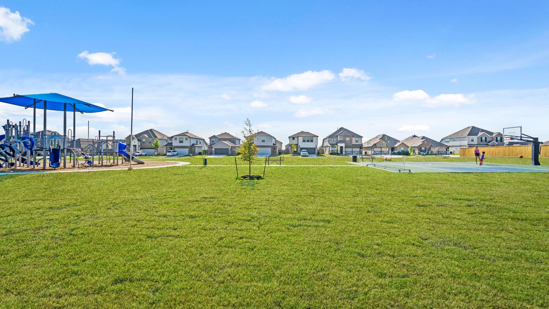Dauer Ranch Playground and Pickleball and Basketball Sports Court