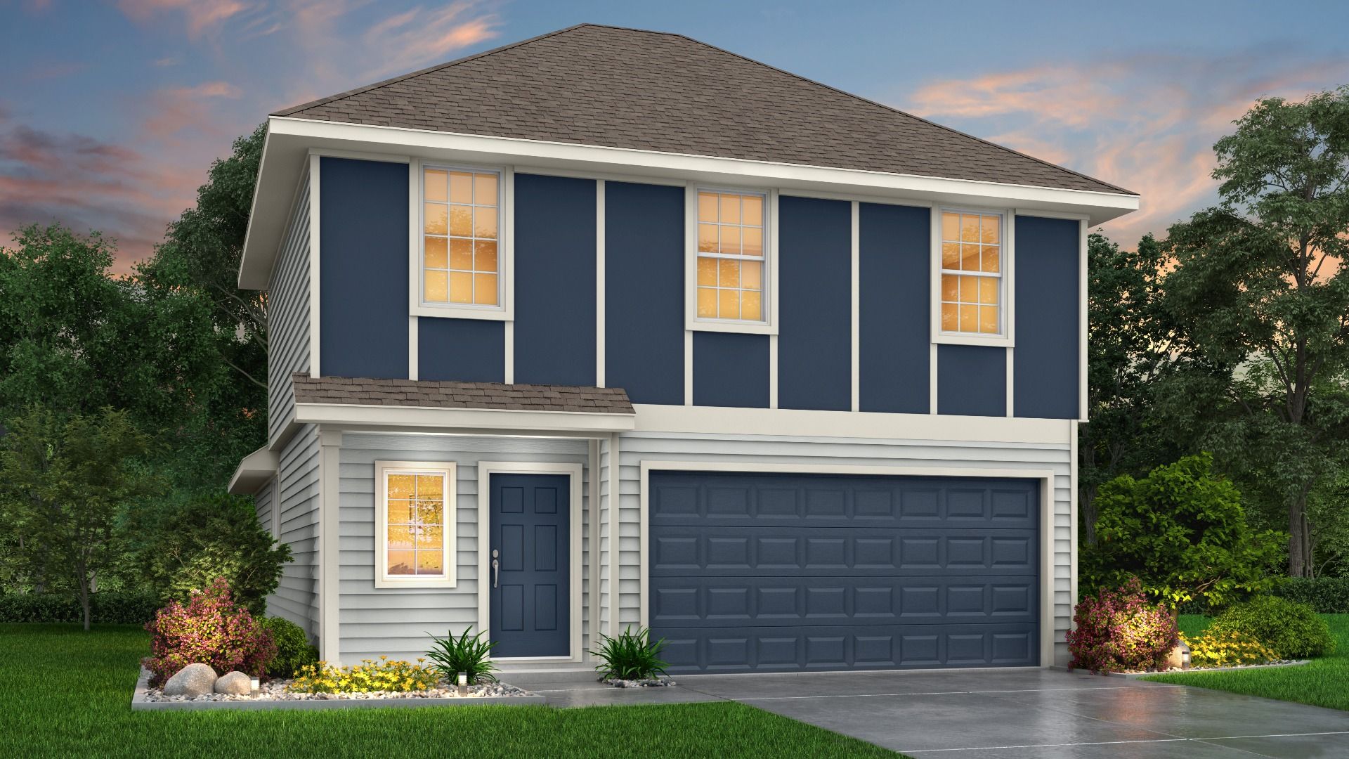 The Lakeland floor plan