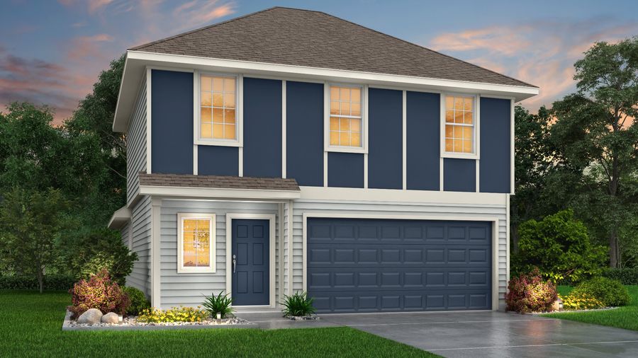 The Lakeland floor plan