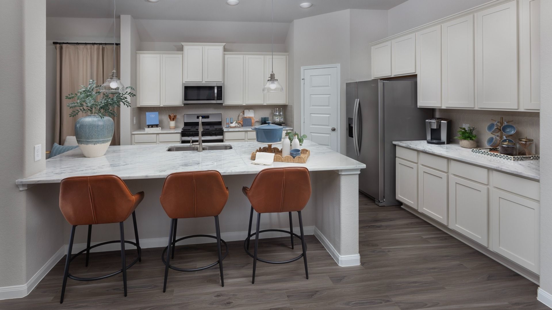 Bluestem Model Kitchen