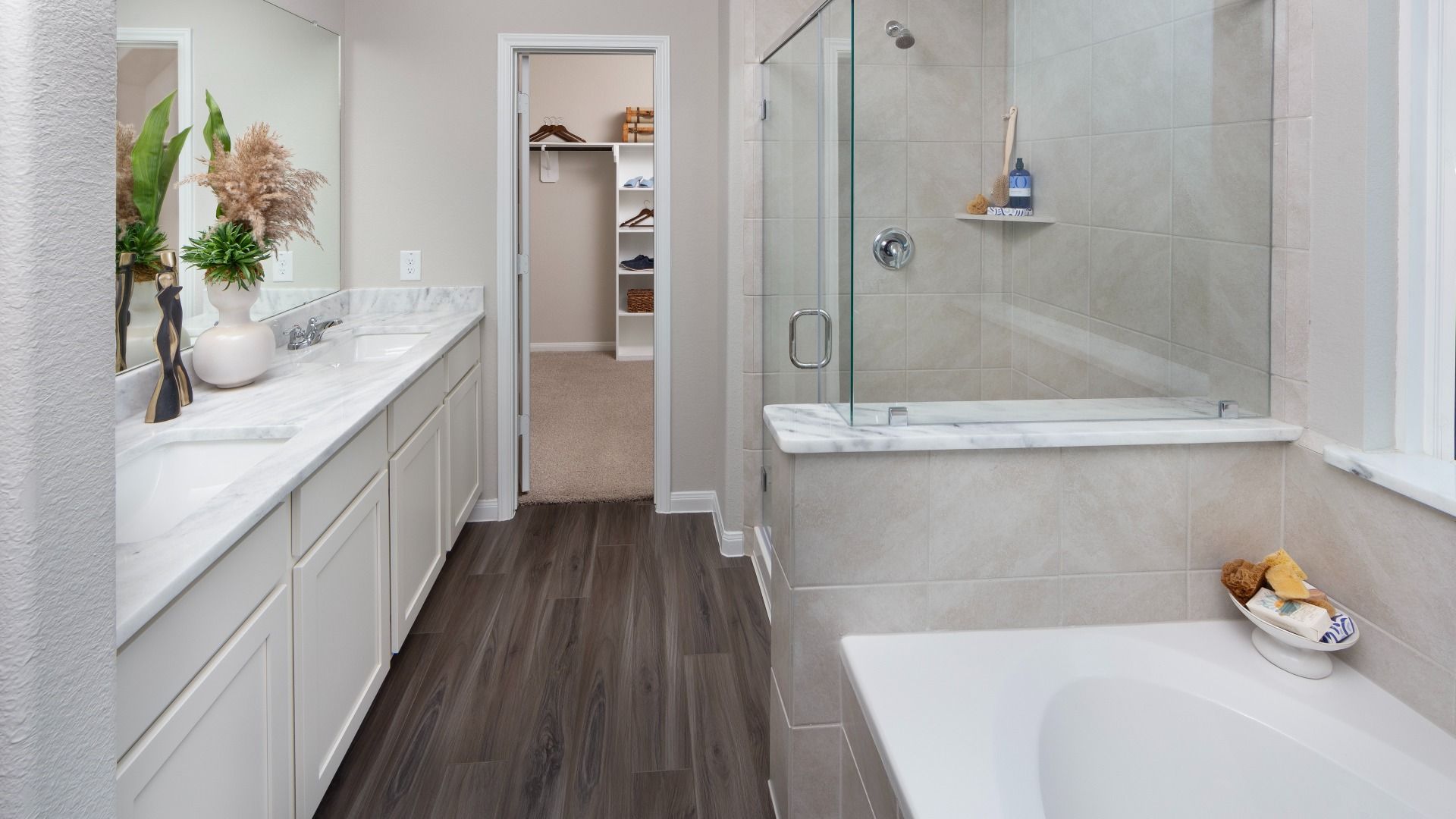 Bluestem Model Primary Bathroom