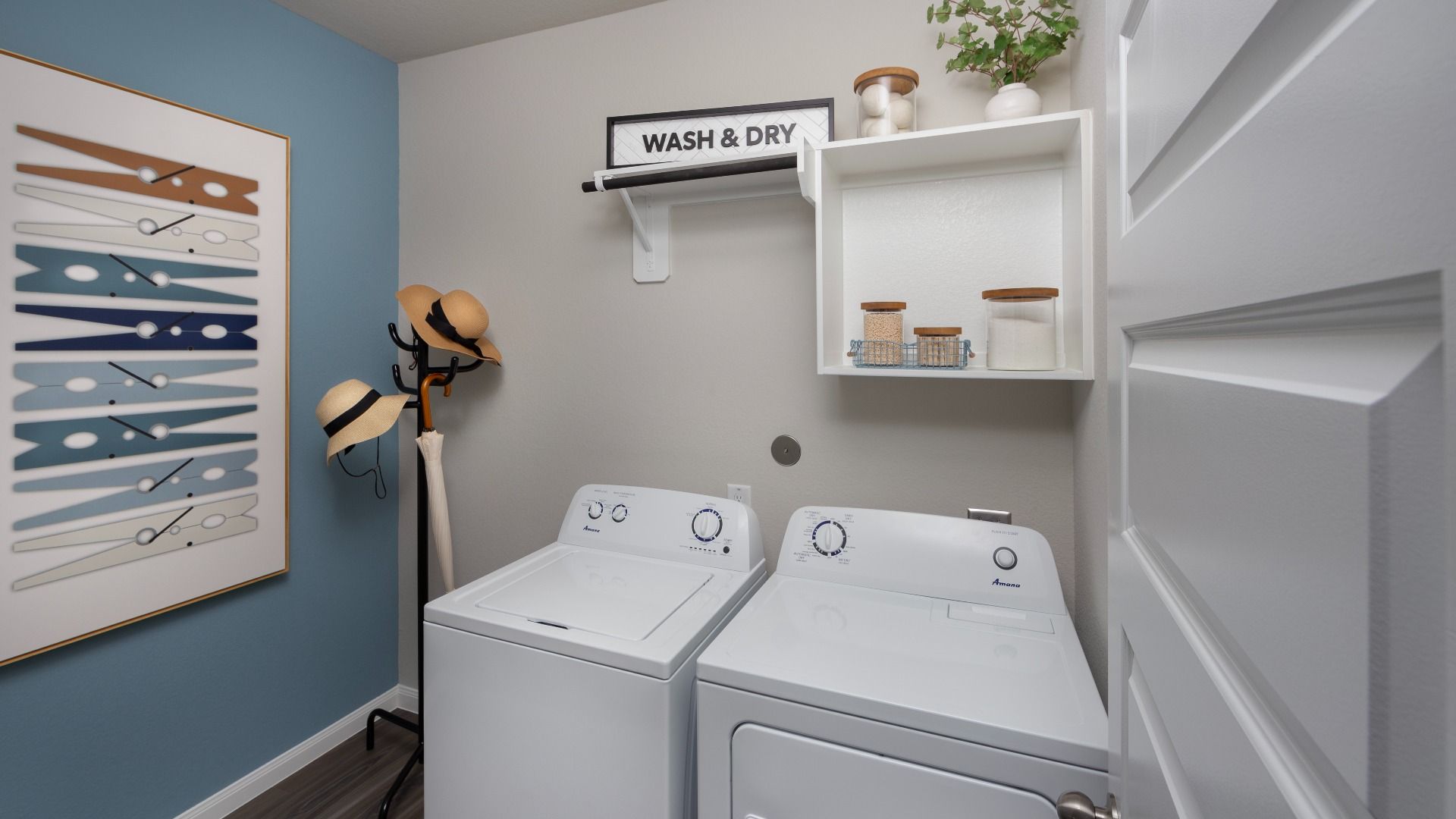 Bluestem Model Laundry Room