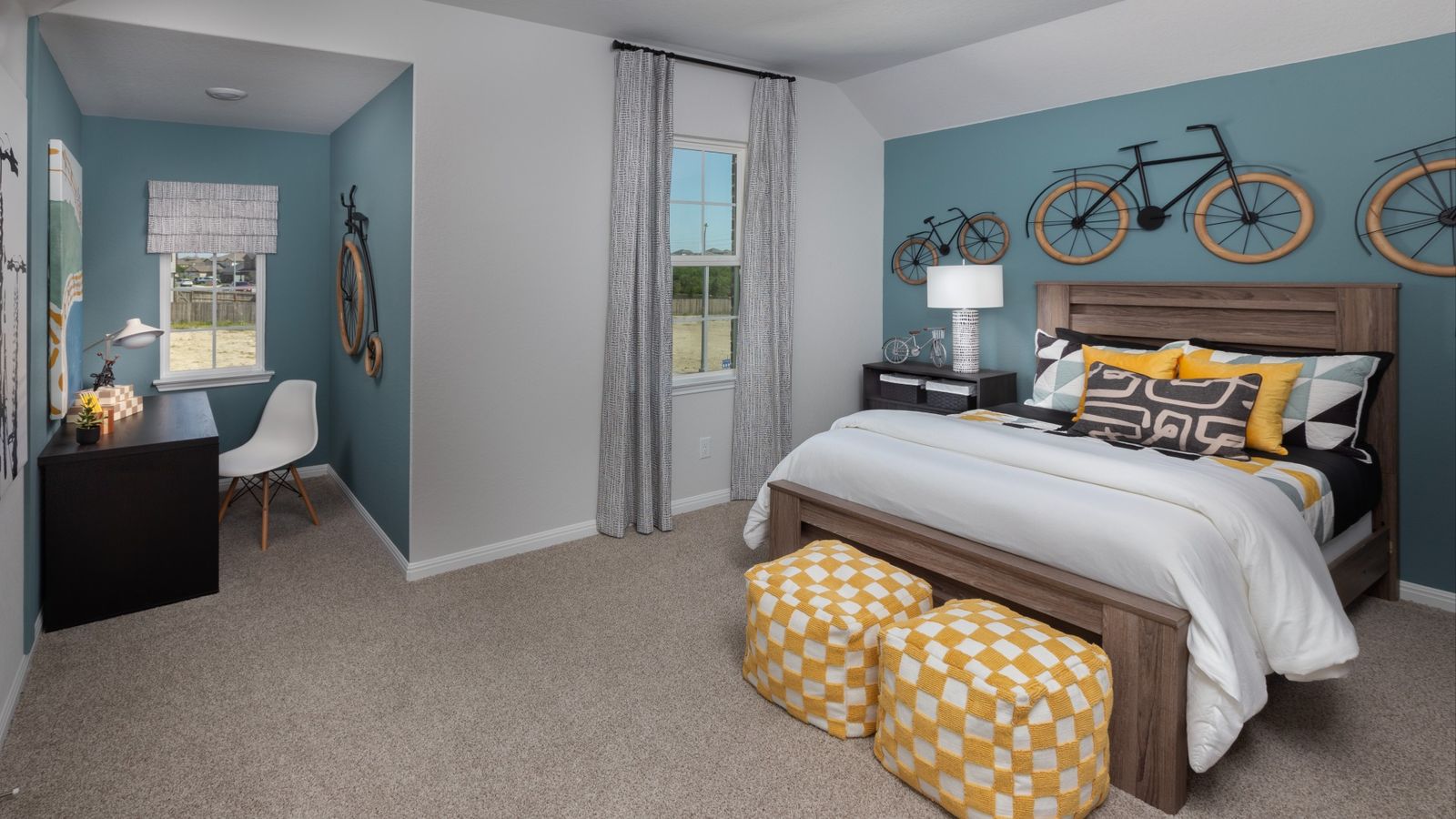 Hunters Ranch Model Home Secondary Bedroom