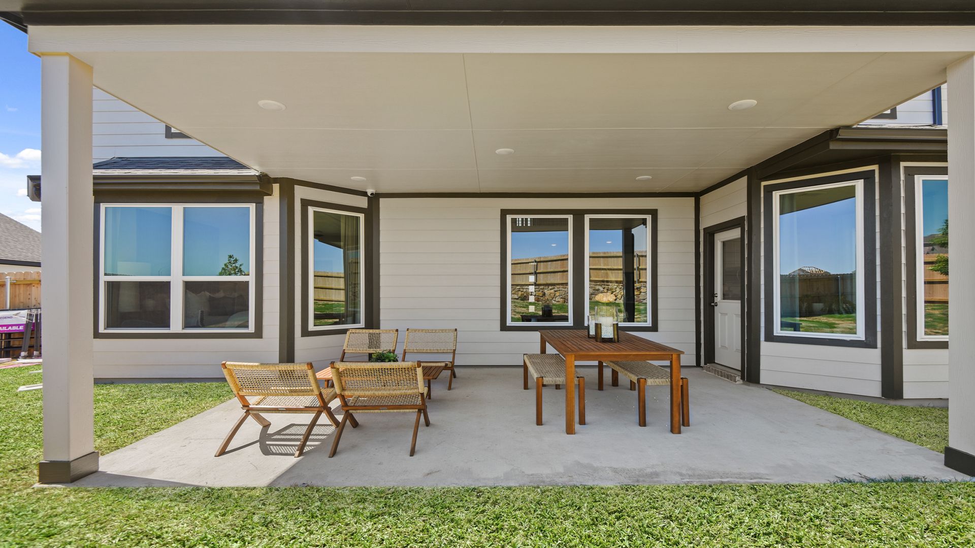 Rocky Creek Model Home Patio