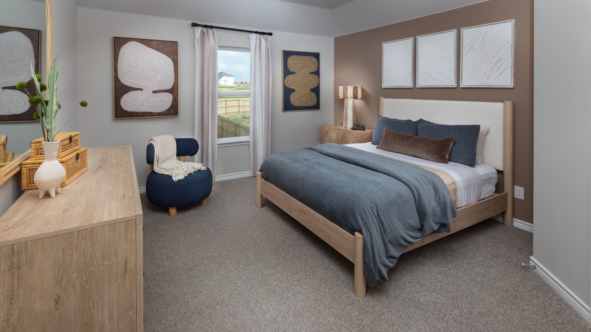 Rocky Creek Crossing Model Home Secondary Bedroom