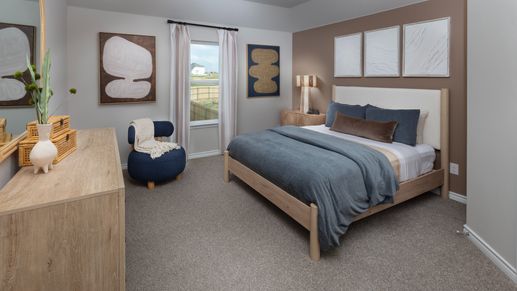 Rocky Creek Crossing Model Home Secondary Bedroom