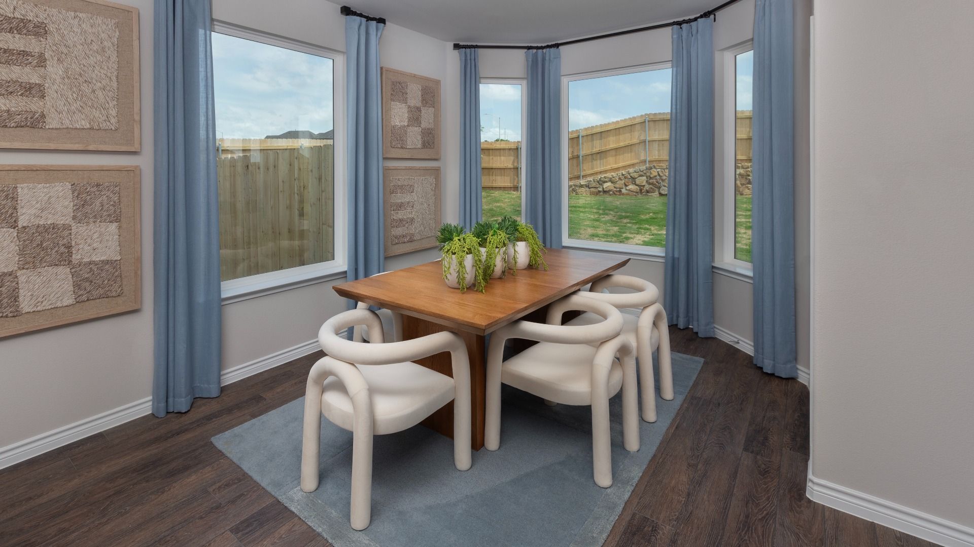 Rocky Creek Crossing Model Home Dining Room