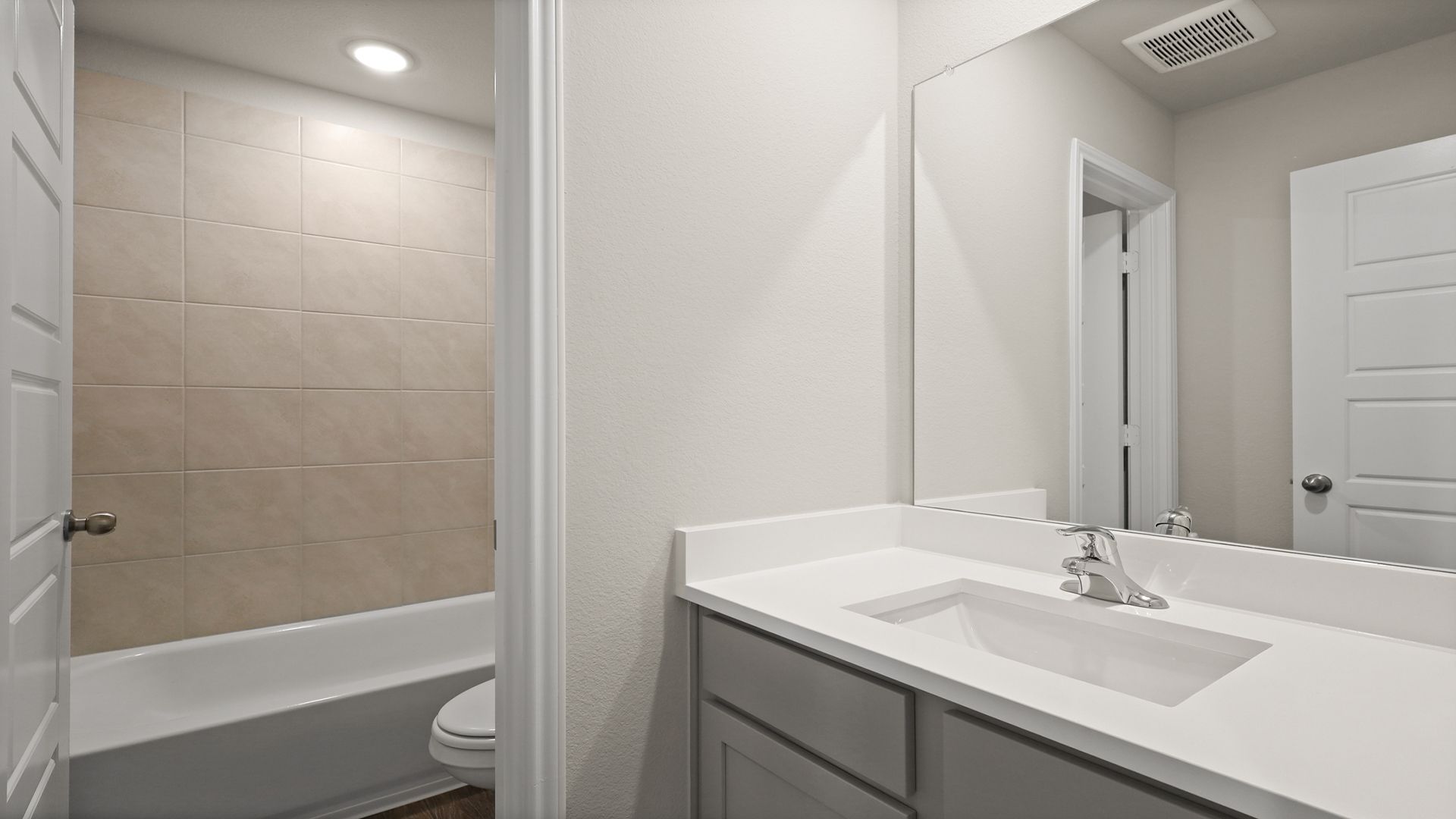 Secondary bathroom
