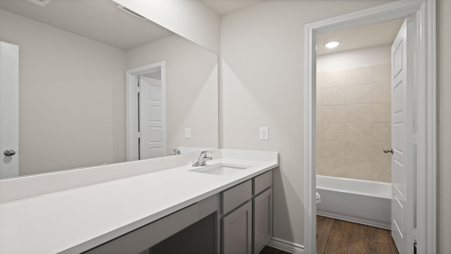 Secondary bathroom