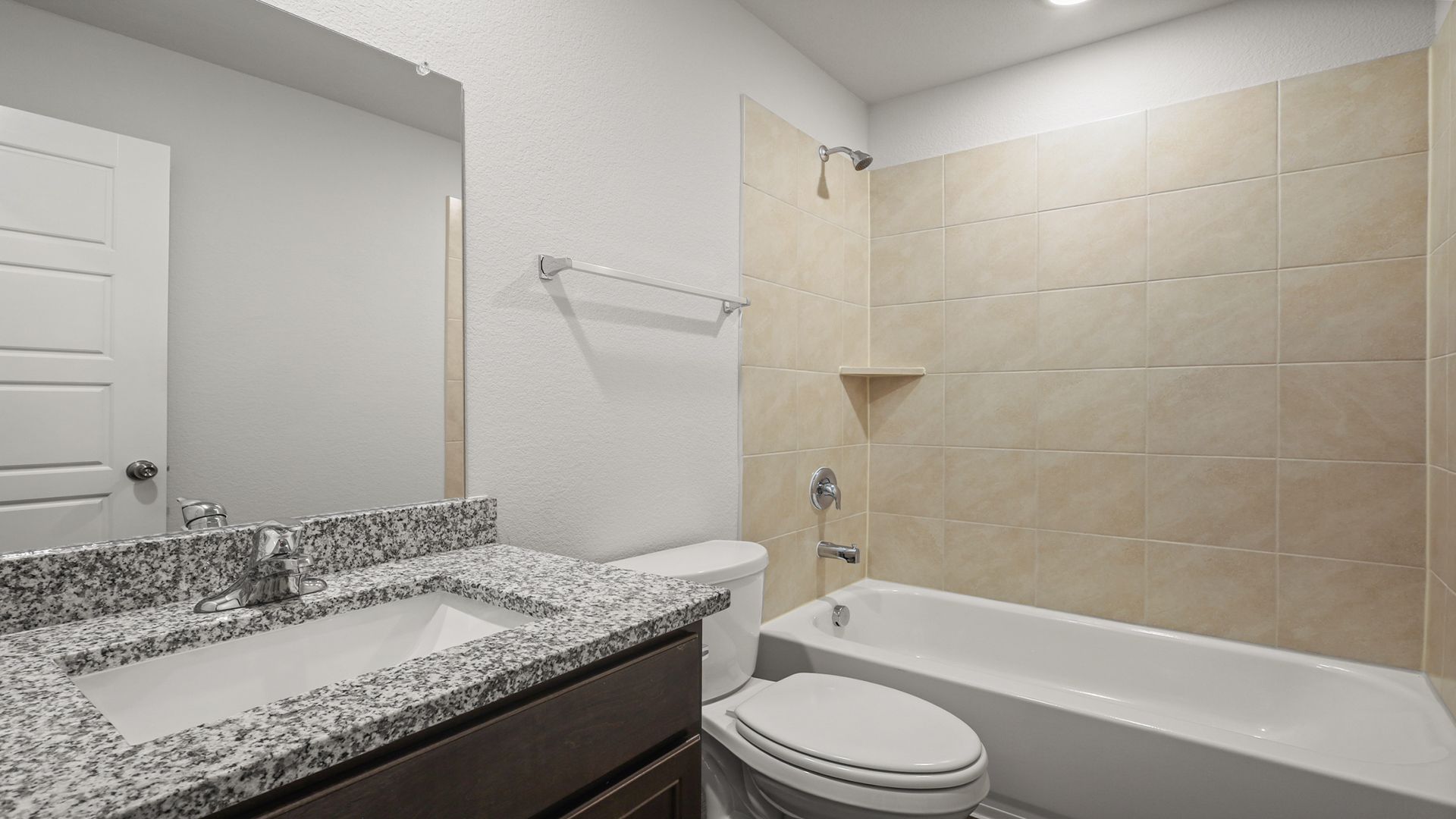 Secondary bathroom