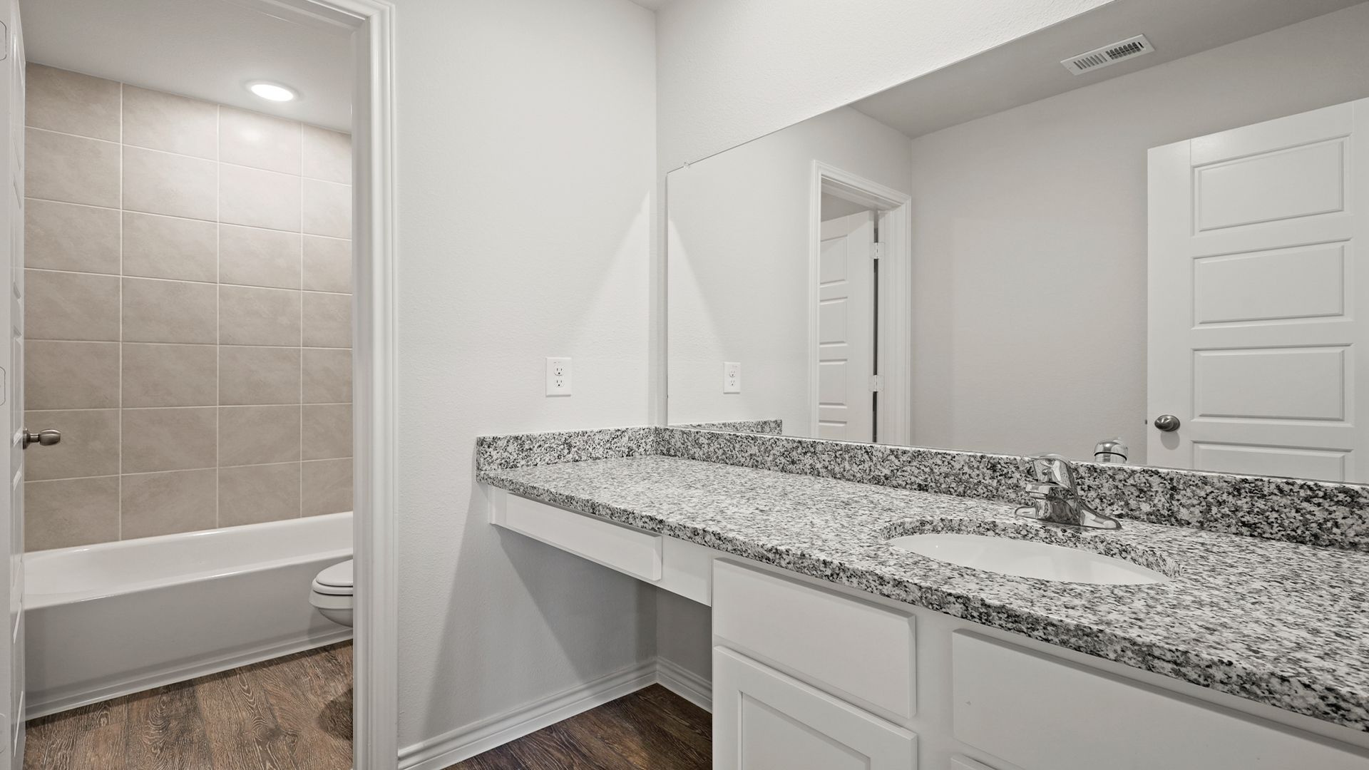 Secondary bathroom