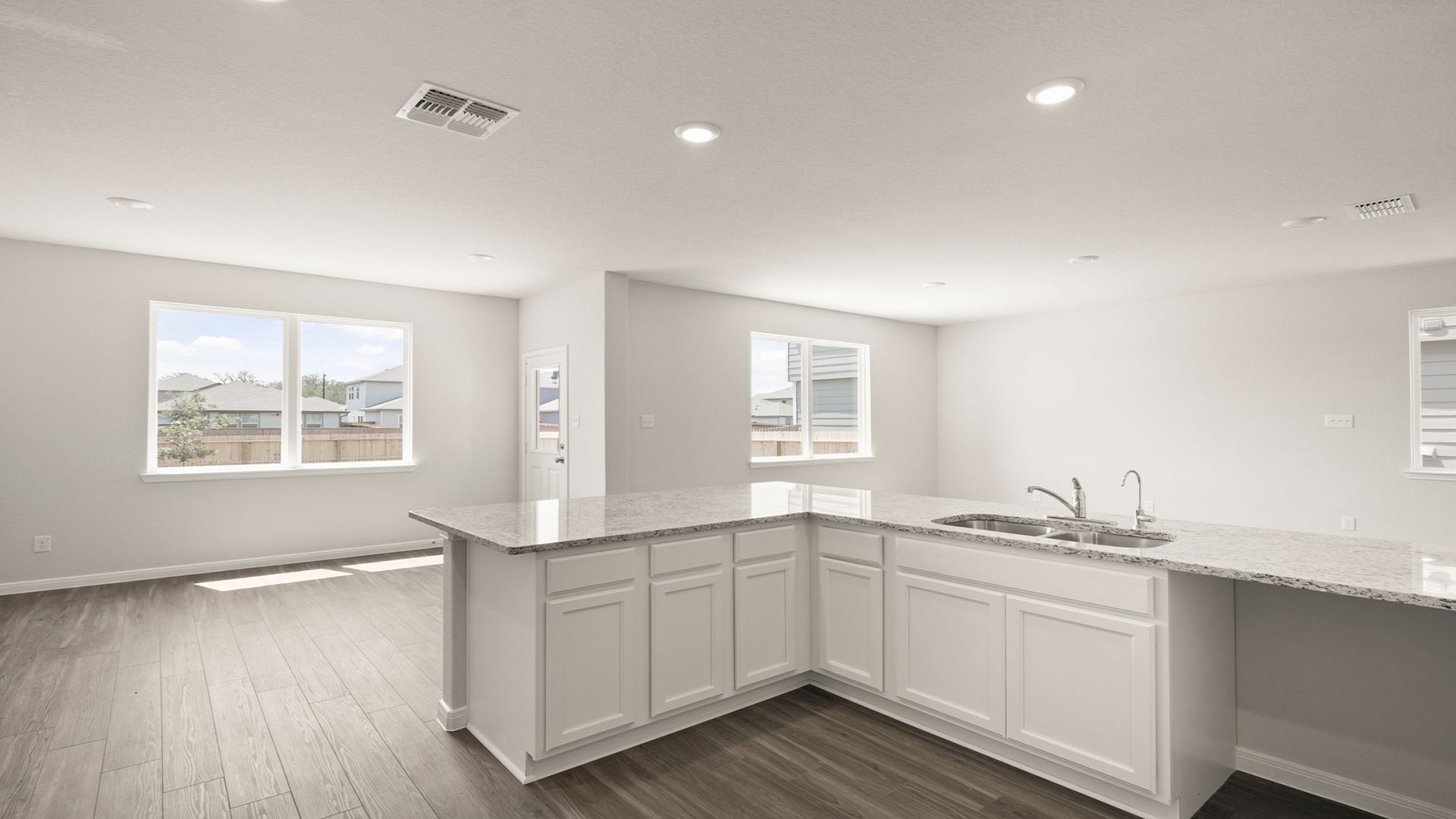 Kitchen to Dining