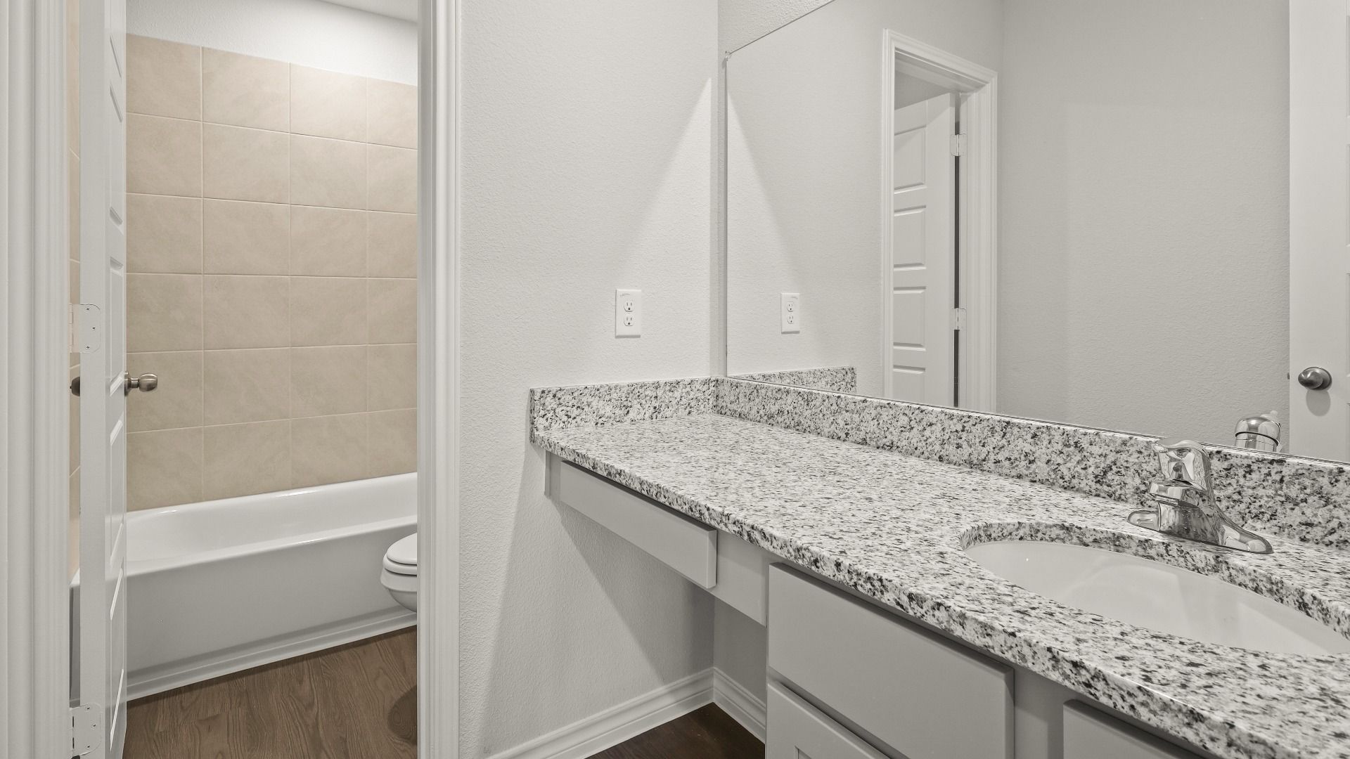 Secondary bathroom