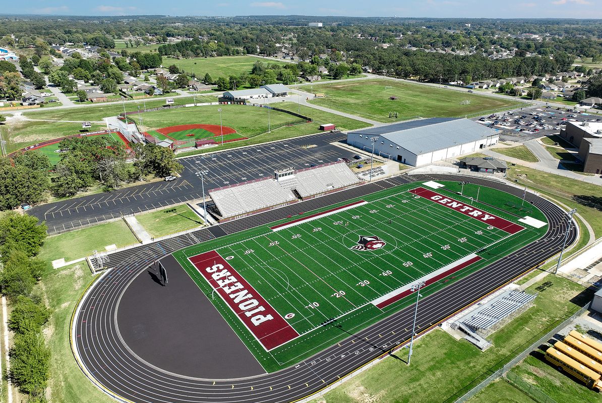 Gentry Gentry Pioneer Football Stadium 4of7