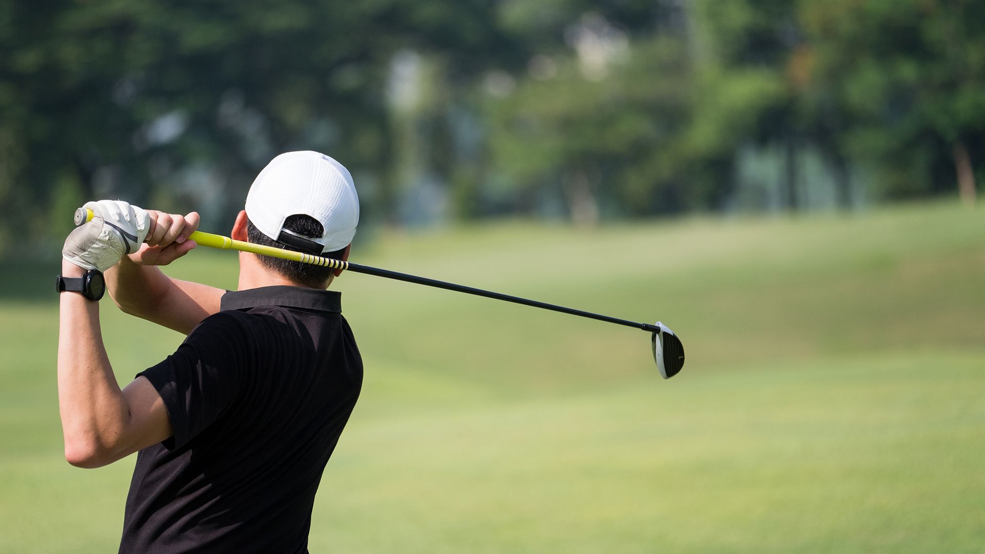Sports Golf Man Swing