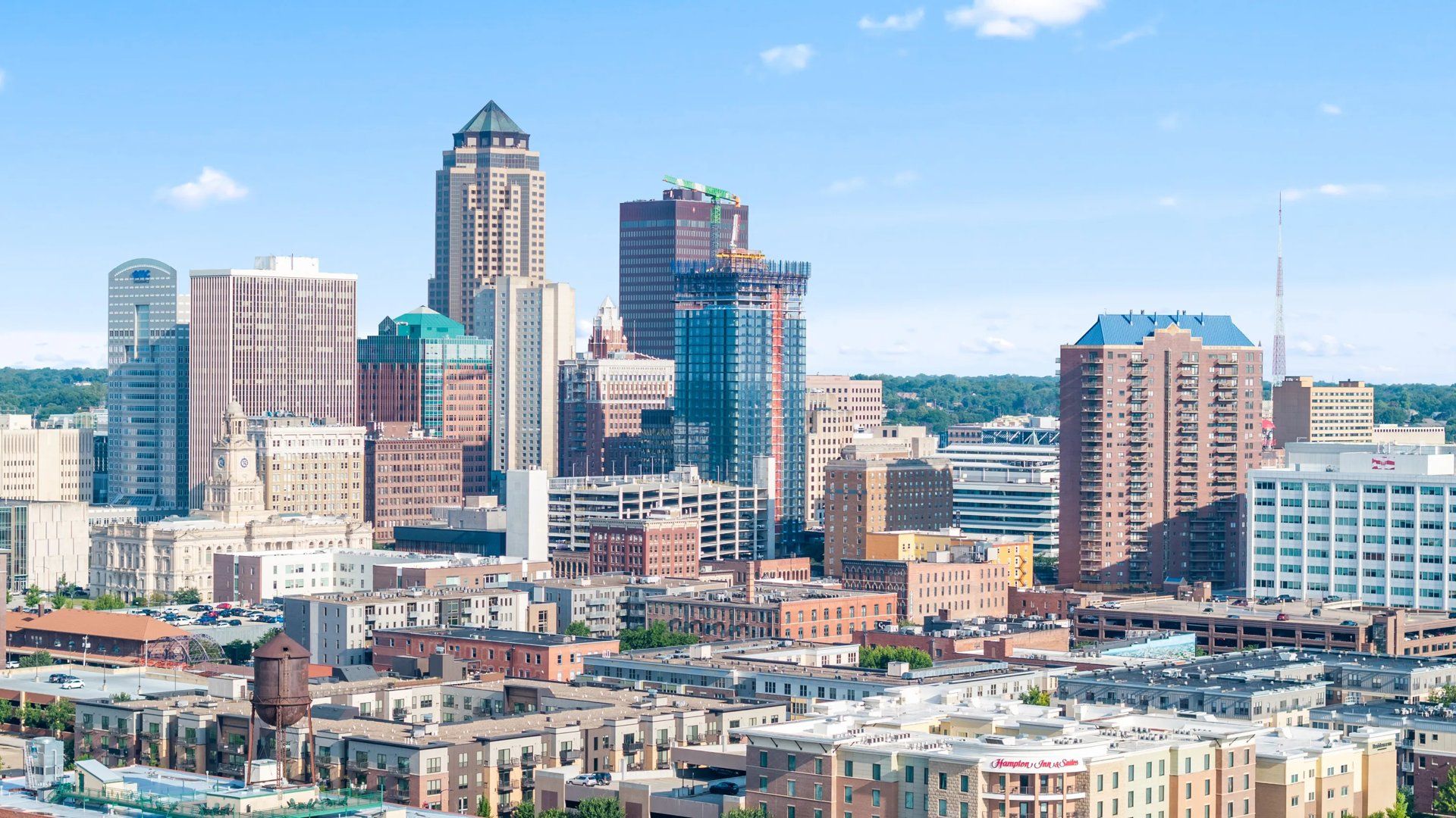 Des Moines skyline