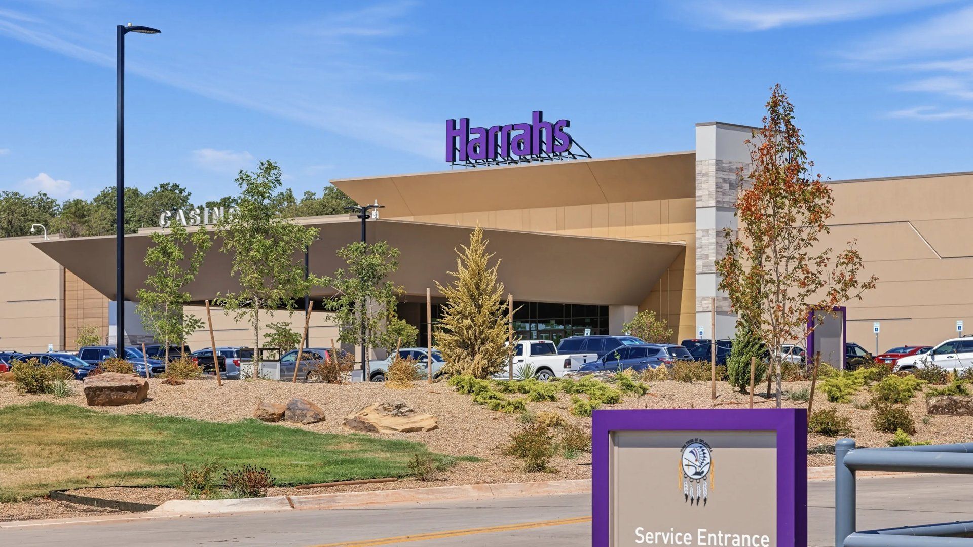 Harrah's Oklahoma exterior