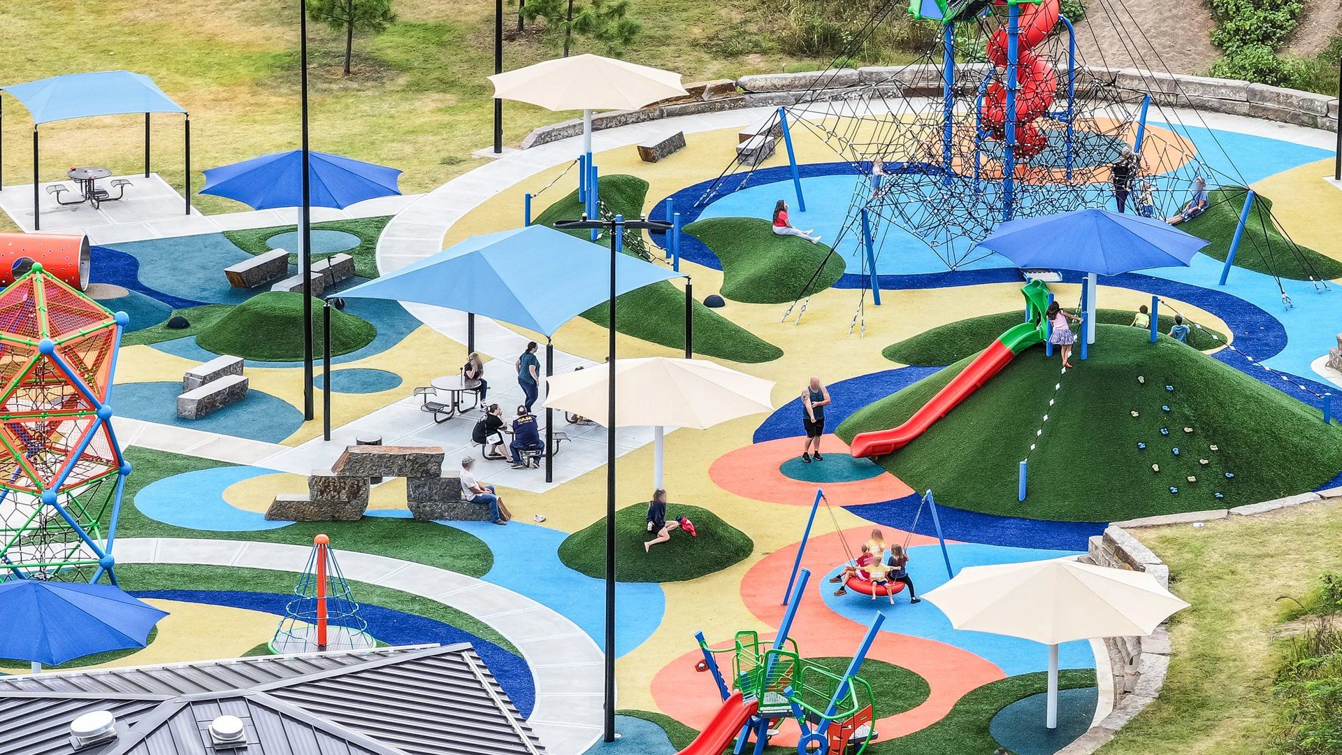 Washington Irving River Park playground