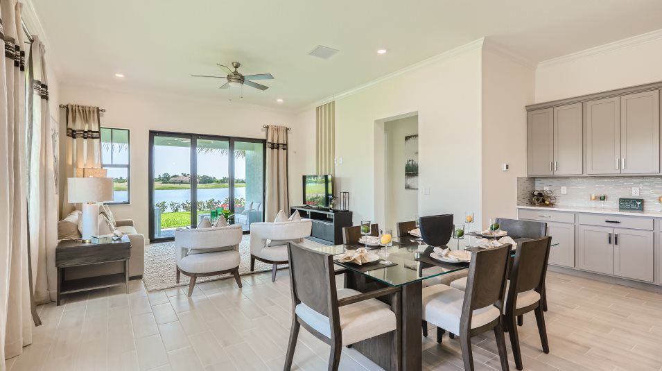 Ceramic tile flooring