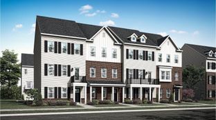 Cambridge - River Pointe - River Pointe Cambridge Townhomes: Bridgeport, Pennsylvania - Lennar