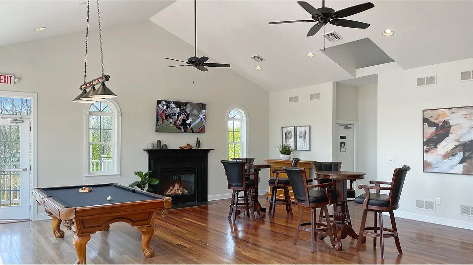 Riverbend Clubhouse Billiards Room