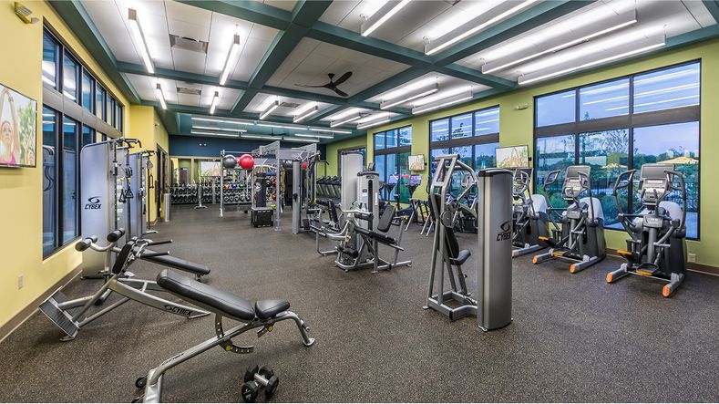 Durham Farms Amenity Clubhouse Fitness Center 060525