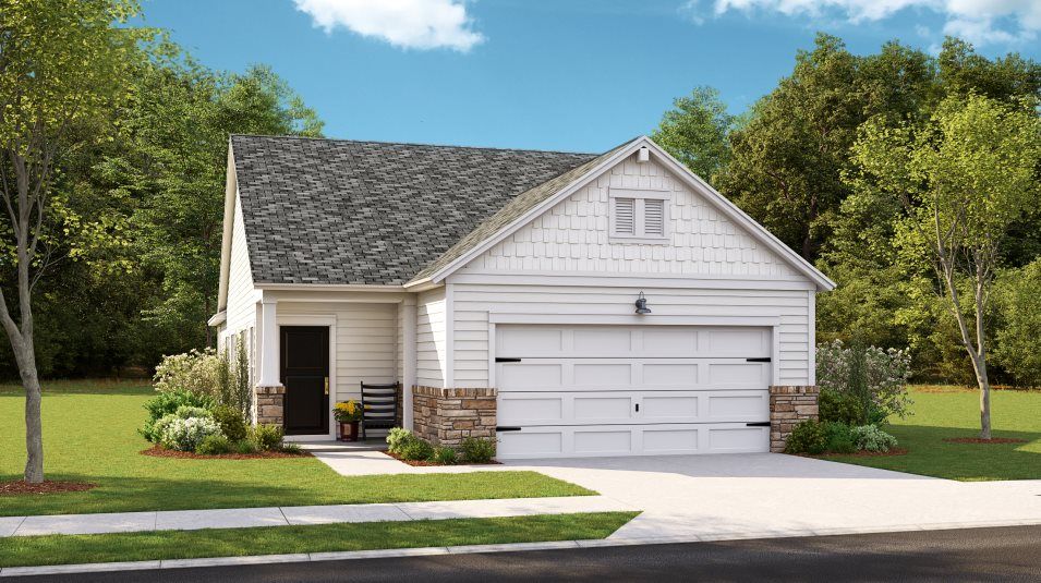 CARLYLE - Horizons at Summers Corner | 55+ - The Cottages: Summerville, South Carolina - Lennar