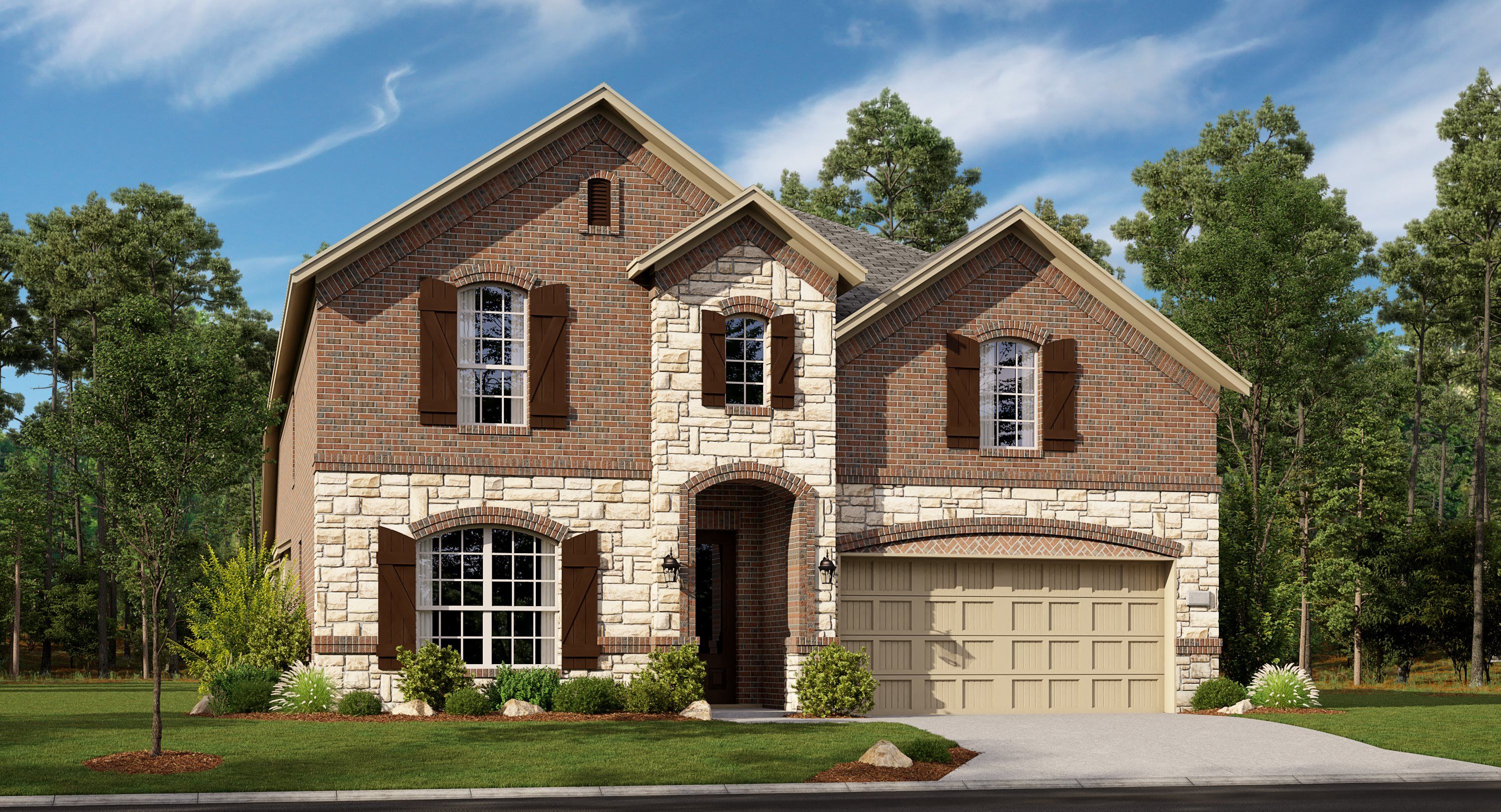 Liberty II w/ Media Standard - Spiritas Ranch - Brookstone: Little Elm, Texas - Lennar