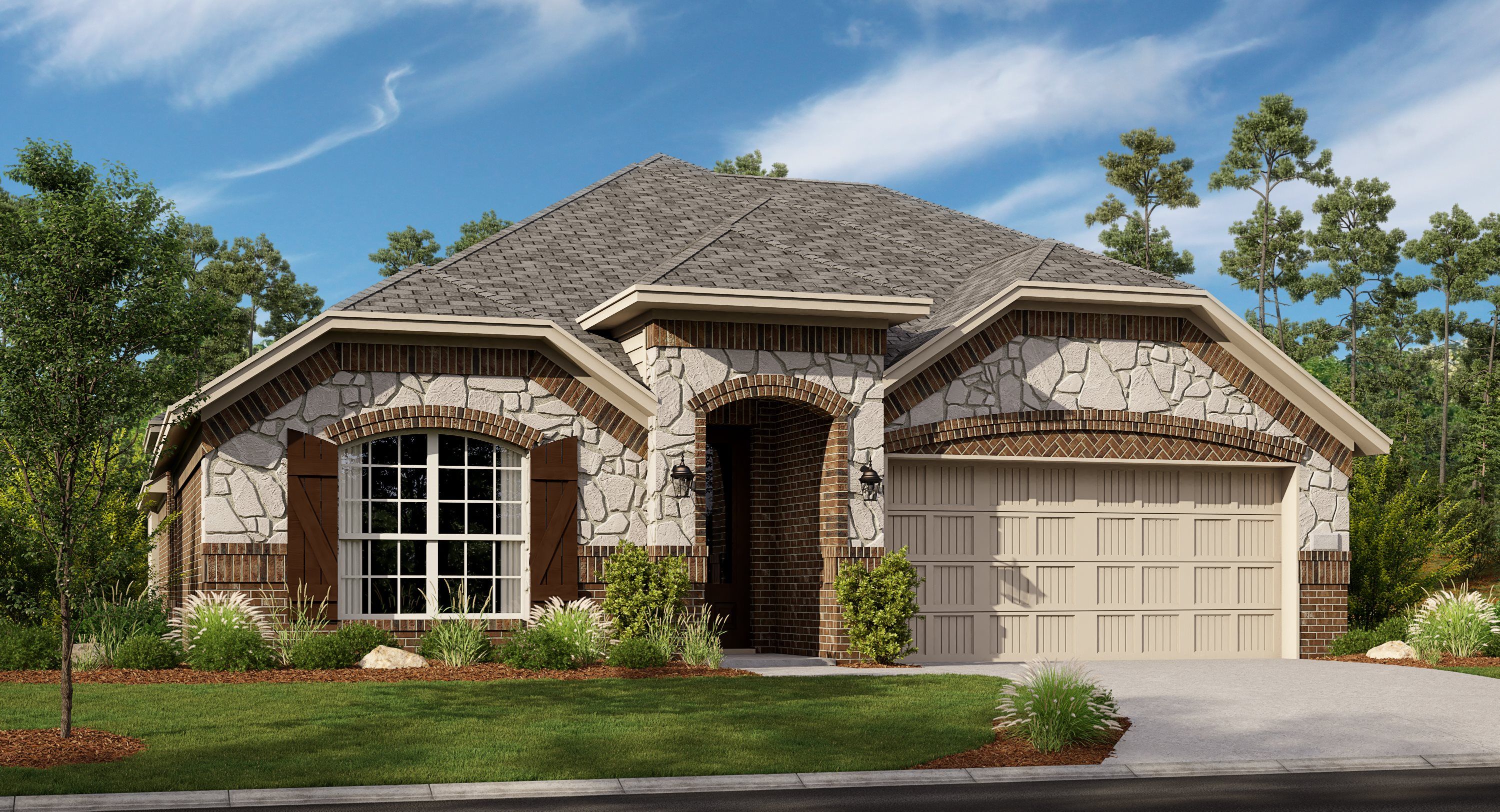 Buxton II - Rancho Canyon - Brookstone Collection: Haslet, Texas - Lennar