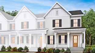Farmhouse Exterior L - Clift Farm - The Grove Townhomes: Madison, Alabama - Lennar