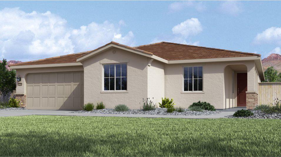 The Abetta floor plan