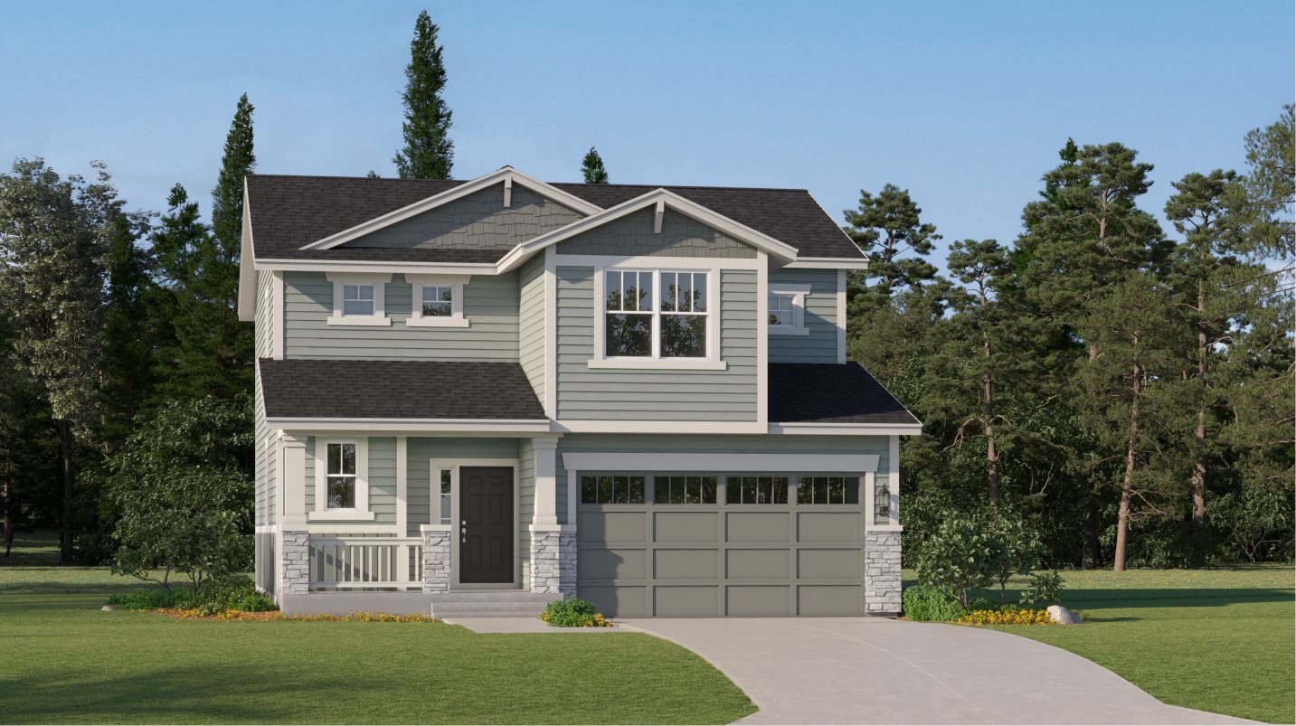 Evans - Newlin Crossing - The Pioneer Collection: Parker, Colorado - Lennar