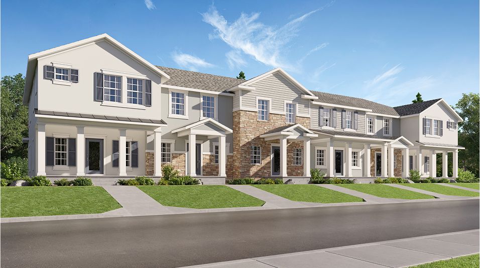 Longleaf - The Townes por Lennar en Tampa-St. Petersburg Florida