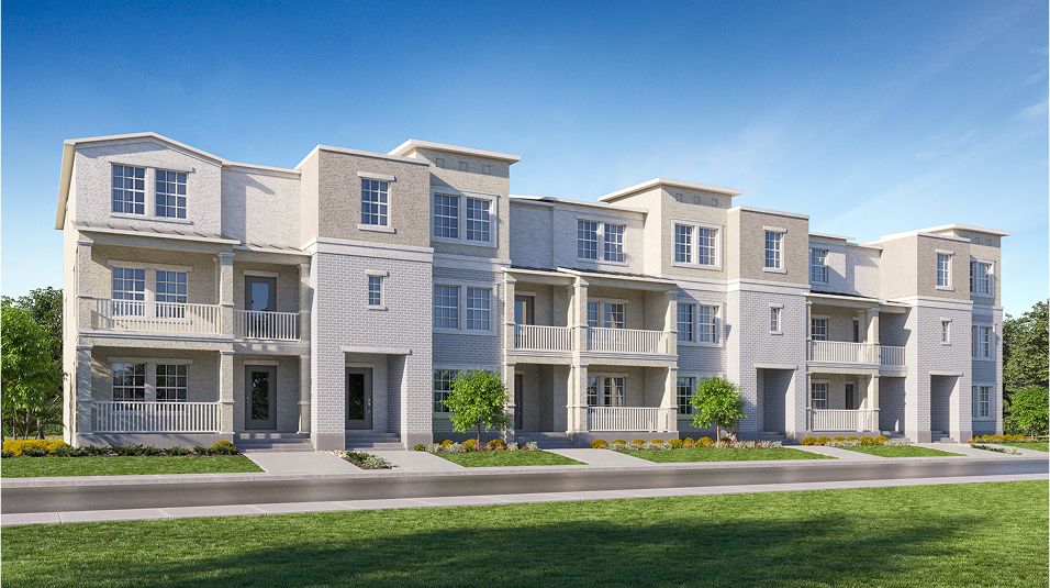 Flagler - Townes at Manhattan Crossing: Tampa, Florida - Lennar
