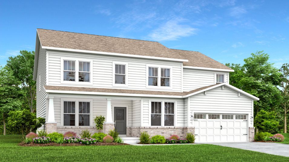 Oxford - The Timbers - Timbers Cornerstone: Noblesville, Indiana - Lennar