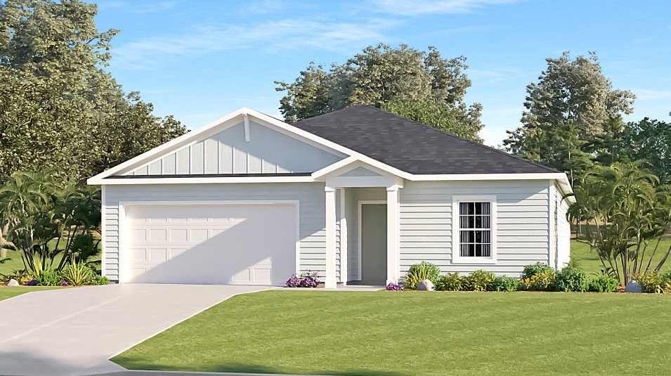 A ranch-inspired exterior